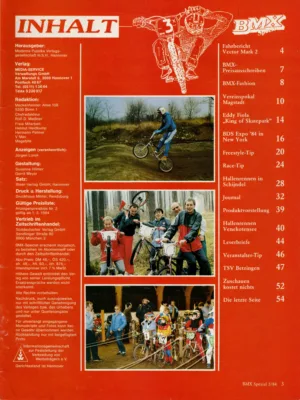 BMX Special 5/1984 Seite 3