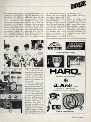 BMX Special 5/1984 Seite 15