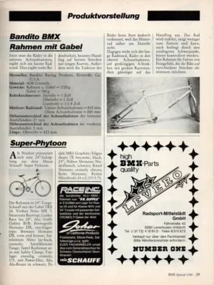 BMX Special 5/1984 Seite 39