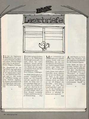 BMX Special 5/1984 Seite 44