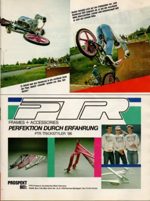Aus BMX Sport 4/1986 - Seite 25