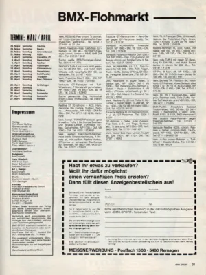BMX Sport 4/1986 Seite 31