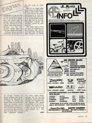 BMX Sport 4/1986 Seite 43