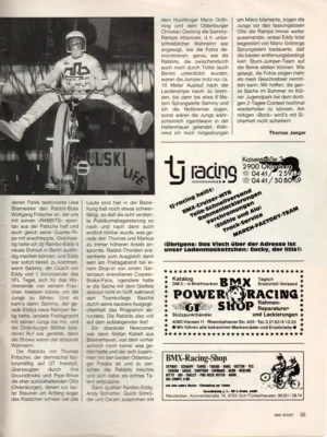 BMX Sport 4/1986 Seite 55
