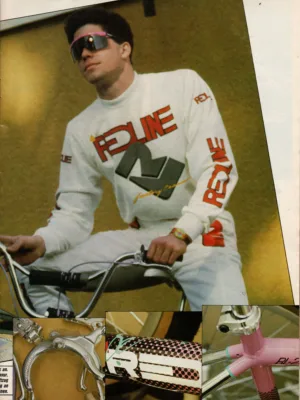 Aus BMX Sport 5/1986 - Seite 25