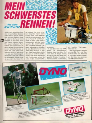 Aus BMX Sport 5/1986 - Seite 49