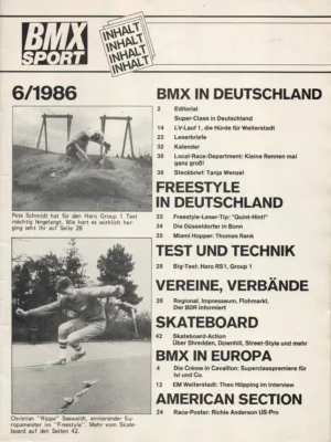 BMX Sport 6/1986 Seite 3