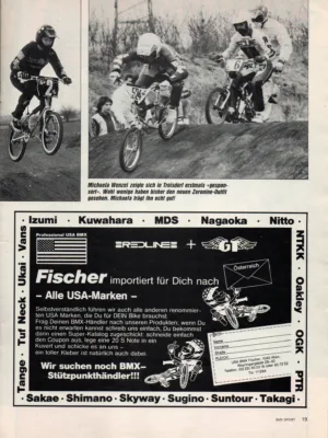 BMX Sport 6/1986 Seite 19