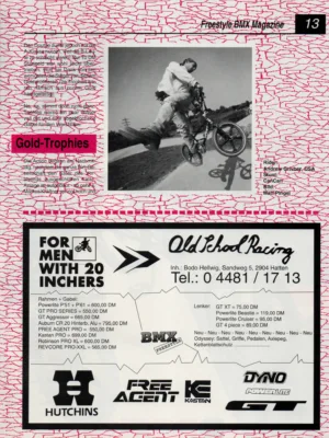 Freestyle BMX 1/1992 Seite 13