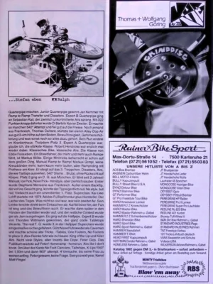 Freestyle BMX 5/1992 Seite 13