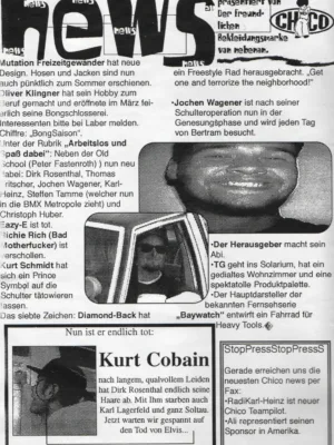 Laber 'Zine 13 / 1995 Seite 4