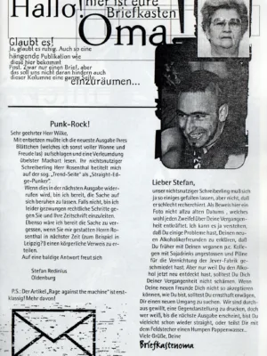 Laber 'Zine 14 / 1995 Seite 23