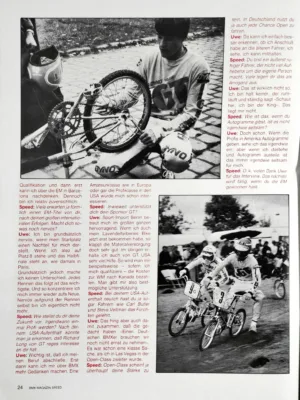 Aus Speed 6/1985 - Seite 24