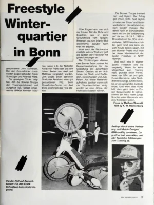 Aus Speed 1-2/1986 - Seite 17