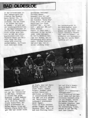 BMX Szene 5 / 1987 Seite 8