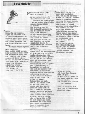 BMX Szene 4 / 1988 Seite 7