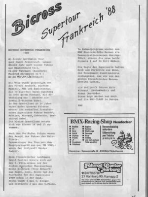 BMX Szene 4 / 1988 Seite 15