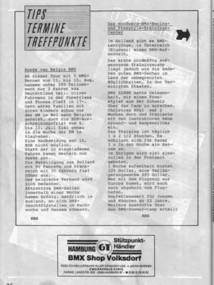 BMX Szene 4 / 1988 Seite 26