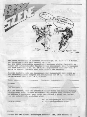 BMX Szene 4 / 1988 Seite 31