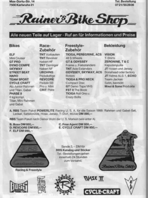 BMX Szene 4 / 1988 Seite 32