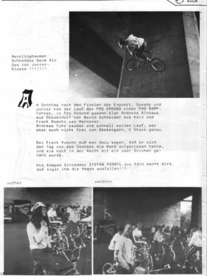 BMX Szene 7 / 1987 Seite 8