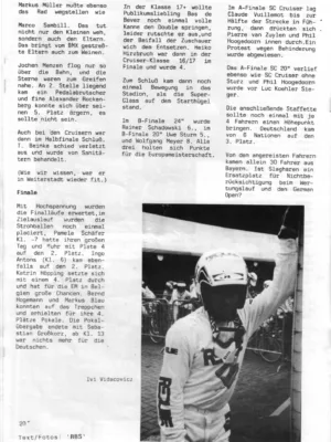 BMX Szene 7 / 1987 Seite 20