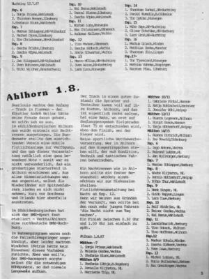 BMX Szene 8 / 1987 Seite 5