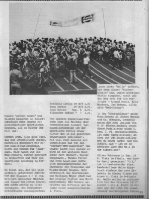 BMX Szene 8 / 1987 Seite 21