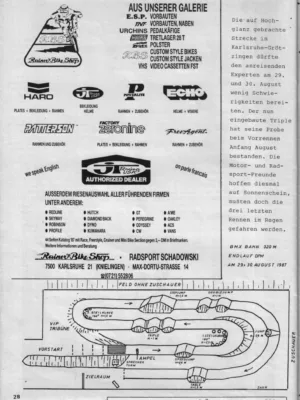 BMX Szene 8 / 1987 Seite 28