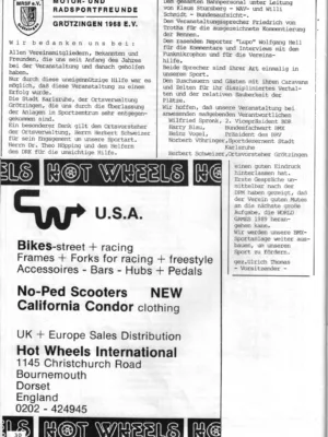 BMX Szene 9 / 1987 Seite 30