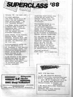 BMX Szene 2 / 1988 Seite 23