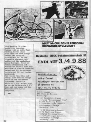 BMX Szene 3 / 1988 Seite 32